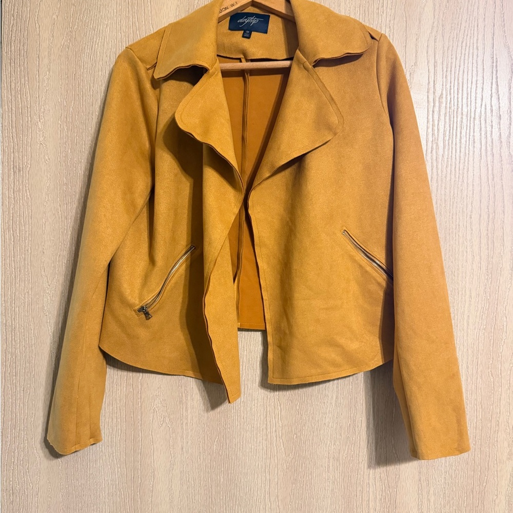 Day trip Stylish Mustard Tan Jacket